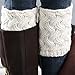 HITOP Women's Short Boots Socks Crochet Knitted Boot Cuffs Leg Warmers Socks (Ivory)