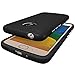 Moto E4 Case, OEAGO Motorola Moto E4 (4th Generation) Case - Anti Skid Non-Slip Neo Hybrid Plastic Silicone Rubber Defend Rugged Case Cover for Moto E4 / Moto E 4th Gen (2017 Release) - Black