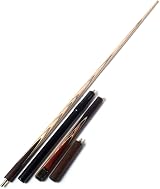 CUESOUL 57inch 3/4 Jointed Pool Cue 18oz Ash Walnut Extension Case view 2