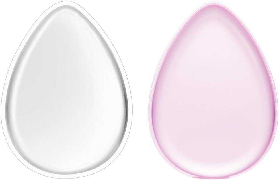 amoore 2-pack Makeup Sponge Puff Makeup Blending Sponge Makeup Blender Foundation Sponge Concealer Sponge Applicator Sponges for BB Cream and Liquid Foundation