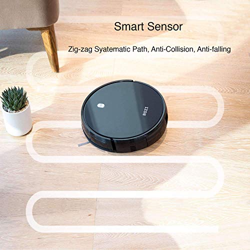 Rozi TidyBot Robot Vacuum Cleaner with Remote Control, 1600Pa, 4