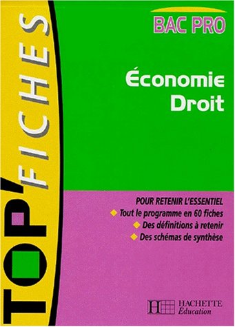 Économie, droit