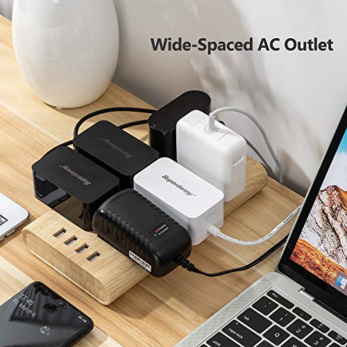 Power Strip Surge Protector, SUPERDANNY 10Ft Heavy Duty Extension Cord