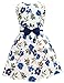 Kids Dresses Girls Floral Summer Bowknot Toddler Girl Swing Sleeveless Casual Dress 3 4 T