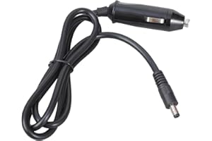 12V Car Charging Auto Power Supply Cable for 5.5mmx2.1mm to Male Port Cord for Electronics Auto Supply Cable