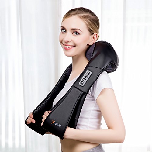 VIKTOR JURGEN Shiatsu Neck and Shoulder Massager with Deep Tissue Kneading Massage and Heat for Foot /Neck /Shoulder / Back Pain - Relieves Sore Muscles - Full Body Massage Health & Household, Wellness & Relaxation, Massage Tools & Equipment, Electric Massagers