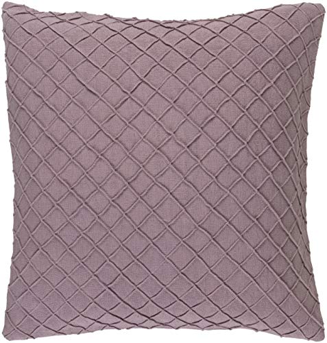 Surya Willow Pillow Cover, Light Blue, W 18" D 18" H 0.25"