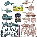 FUN LITTLE TOYS 180PCS Army Men Action Figures Army