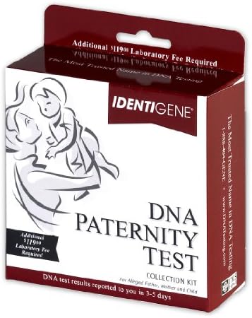 Identigene DNA Paternity Test 1 Kit (Pack of 2)