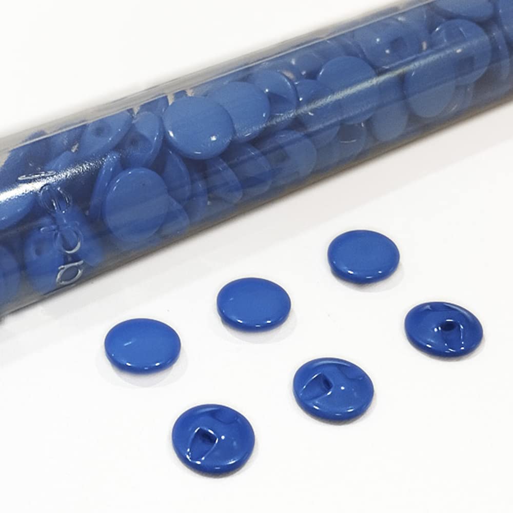 Hemispherical Resin Nazarene Buttons, 144 Pieces/Tube, Available in 13 Colors and 4 Sizes for Crafts, Sewing, Clothing and More. (837, 18mm)