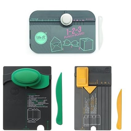 We R Memory Keepers Punch Board Pillow Box Punch Board Gift