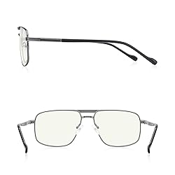 RB.Pilot Reading Glasses for Men Square Double