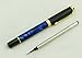Lanxivi Jinhao 500 Rollerball Pen Flash Blue Pen with Pen Pouch Mediun Nib