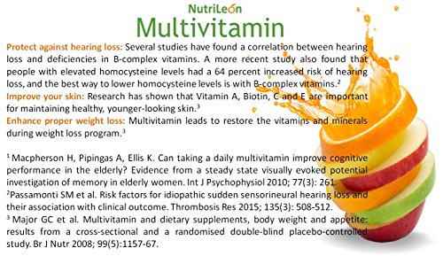 NutriLeon Multivitamin Daily with Spirulina, Ginseng & Pine Bark extract 90 Tablets 4 NutriLeon Multivitamin Daily with Spirulina, Ginseng & Pine Bark extract 90 Tablets - Image 4