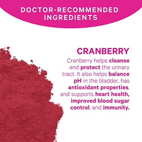 Pink Stork Total Cranberry Gummies Urinary Tract Health Support, UTI