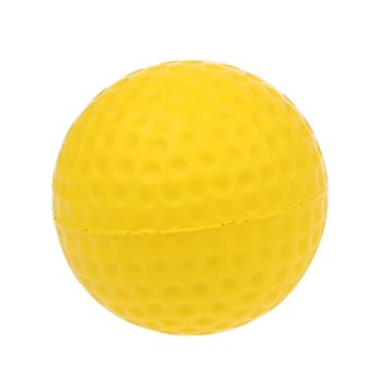 zijianZZJ Pelota de Golf Amarilla de la Espuma, Bola Suave de la ...