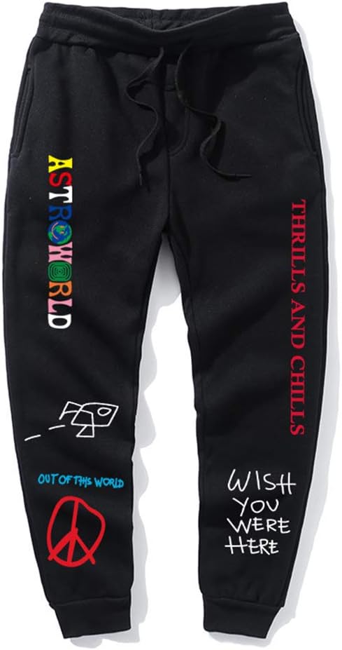 XXW Singer Rap Travis Scott ASTROWORLD Signature Sweatshirts Trousers