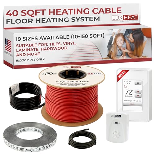 LuxHeat Floor Heating Cable Kit