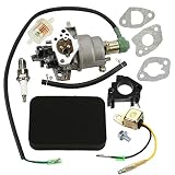 Panari Carburetor + Air Filter Insulator for Honda EB5000X EB6500X EB6500SX EM5000SX EW171 Generator