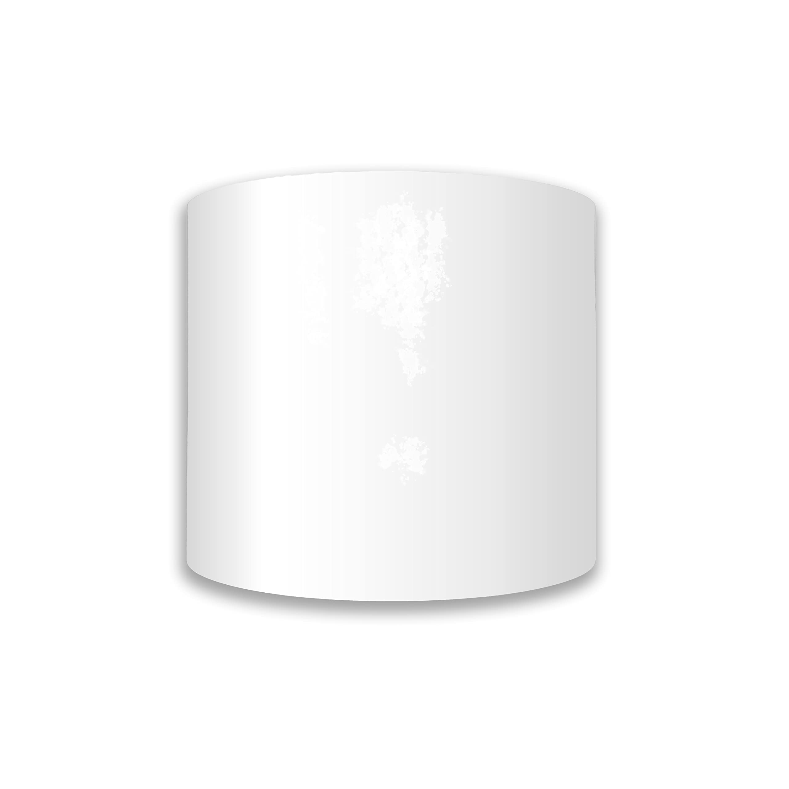 4R Quattroerre.it 10540 Trim Stripes Adhesive Strips for Cars, White, 100 mm x 10 mt