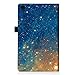 Famavala Folio PU Leather Case with Auto Wake/Sleep for 8 Inch Fire HD 8, 6th Generation (2016) - SkyStar
