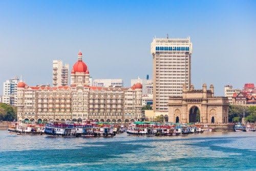 Amazon Com Mumbai India Skyline Glossy Poster Picture Photo