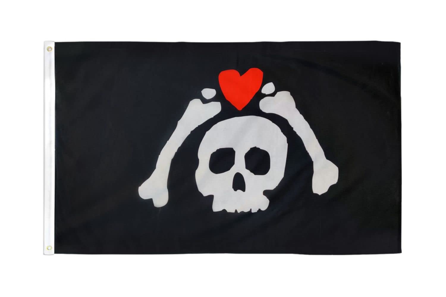 AZ FLAG - Pirate Micropose Flag - 3x5 Ft - 100D Polyester Pirates Banner with Two Metal Grommets - Fade Resistant - Vivid Colors - 3' x 5' Feet - 150x90 Cm