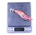 Fishcm 6pcs/lot Electronic Plastic Shrimp Lure Luminous Squid Jig Hook 12g 10.5cm
