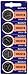 Sony Lithium 3V Batteries Size CR2016 (Pack of 5)