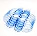 Usstore 10pcs C-Shape Blue Teeth Whitening Intraoral Cheek Lip Retractor Mouth Opener S M L (M)
