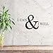 Motivational and Inspirational do it Yourself Art Decal/Large I can and I Will 11