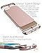 iPhone 8 Case, iPhone 7 Case, Vena [Mirage][Chrome] Dock-Friendly Slim Fit Hard Case Cover for Apple iPhone 8 / iPhone 7 (4.7