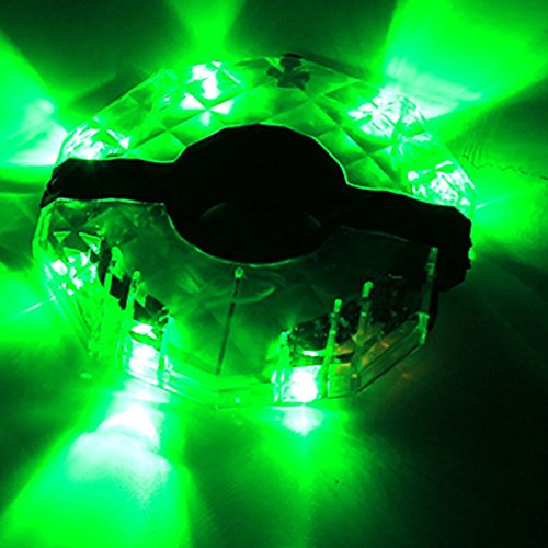 Tulas Bike Wheel Hub Light USB Rechargeable Waterproof LED RGB Colorful Bicycle Spoke Lights for Safety Warning Décor (2 Pcs) - Thumbnail 6
