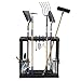 Keter Resin Garage and Tool Organizer Rack for Yard, Home, and Garden Storage - Perfect to Store Up to 40 Rakes, Shovels, Mops, and Brooms for Indoor or Outdoor Organization