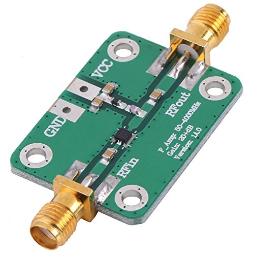 Akozon RF WideBand Amplifier, 433MHz RF Low Noise Amplifier Radio Frequency LNA Gain 22dB