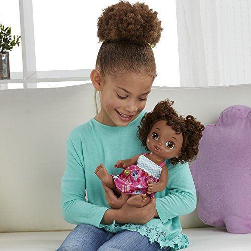 BABY ALIVE READY FOR SCHOOL BABY Baby Doll with Black Curly Hair