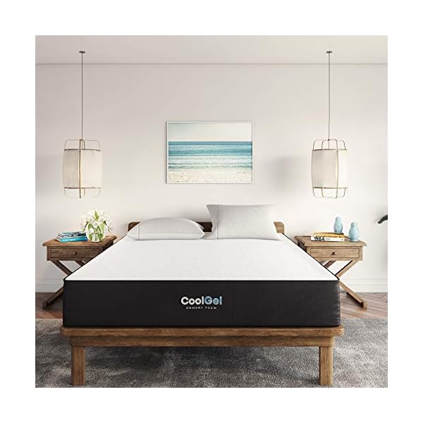 Classic Brands Cool Gel Ventilated Memory Foam 10.5Inch Mattress with