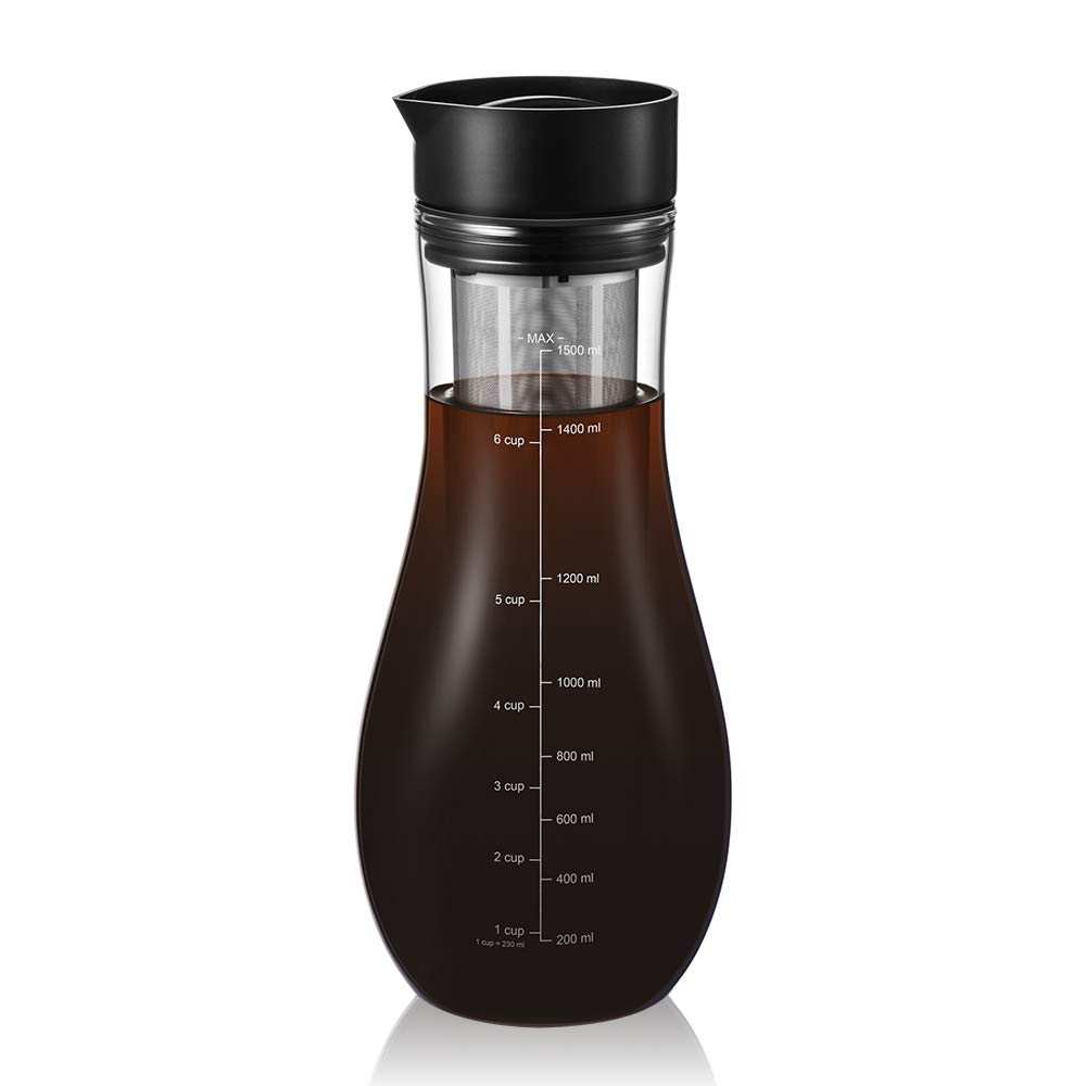 Cold Brew Coffee Maker Glass Cold Brew Maker Pitcher Brewing Glass