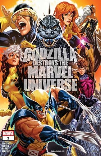 Amazon.com: Godzilla Destroys The Marvel Universe (2025) #2 (of 5