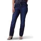 Lee Women's Plus Size Relaxed Fit Straight Leg Jean