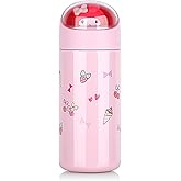 Anime Water Bottle Cute Water Bottle Stainless Steel Vacuum Insulated Coffee Mug Coffee Travel Mug for Hot Drinks