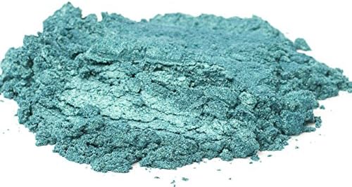 Non-Toxic"Teal Green 42g / 1.5oz" Mica Pigment Powder and Dye for Bath Bomb, Soap Making Colorant, Resin, Epoxy, Soap, Nail Art, Candle Making Dye, Plastidip and More DIY Crafting Projects