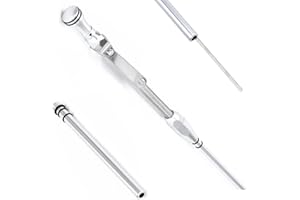 AMILIPARTS Stainless Steel Flexible Oil Dipstick Passenger Side for 1980-95 Chevy SBC 265 283 305 350 400 5.0L 5.7L 6.6L