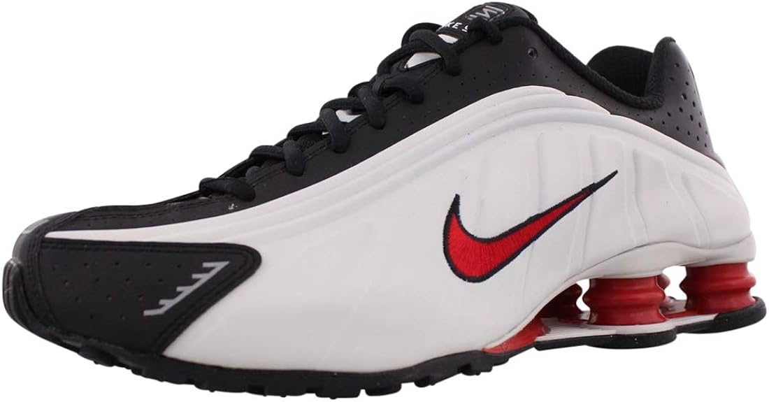 nike shox r4 mens black