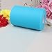 OurWarm® 6 Inch x 100 Yards (300FT) Tulle Roll Spool Tutu Skirt Fabric Wedding Party Gift Bow Craft (Aqua Blue/Turquoise)