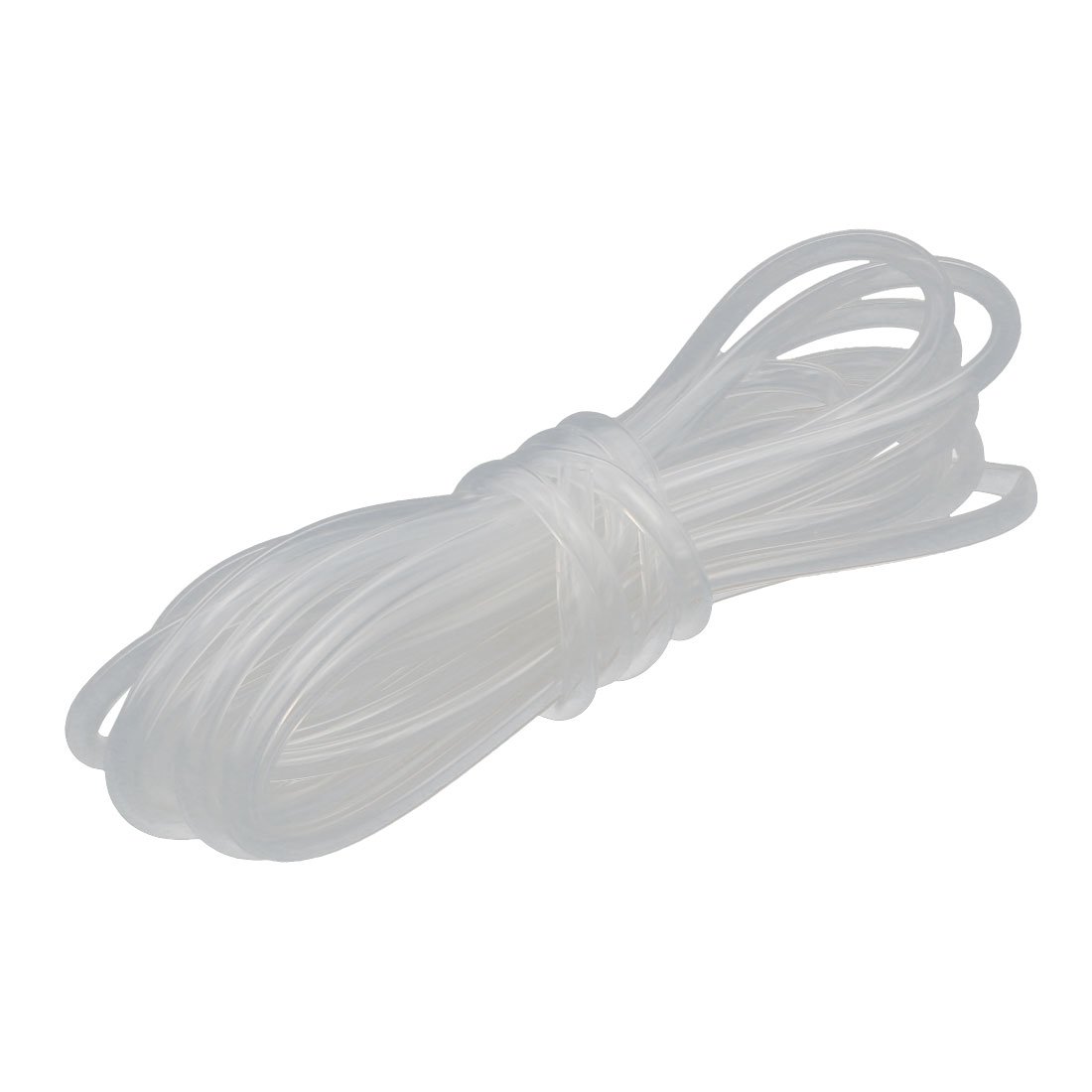 sourcing map 2.5mm x 4mm High Temp Resistant Silicone Rubber Tube Hose Pipe Clear 3 Meters Long