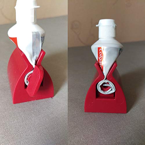 RAYNAG Rolling Toothpaste Squeezer Tubes Squeezing Roller Dispenser 2 Pack Manual Toothpaste Tube Squeezers