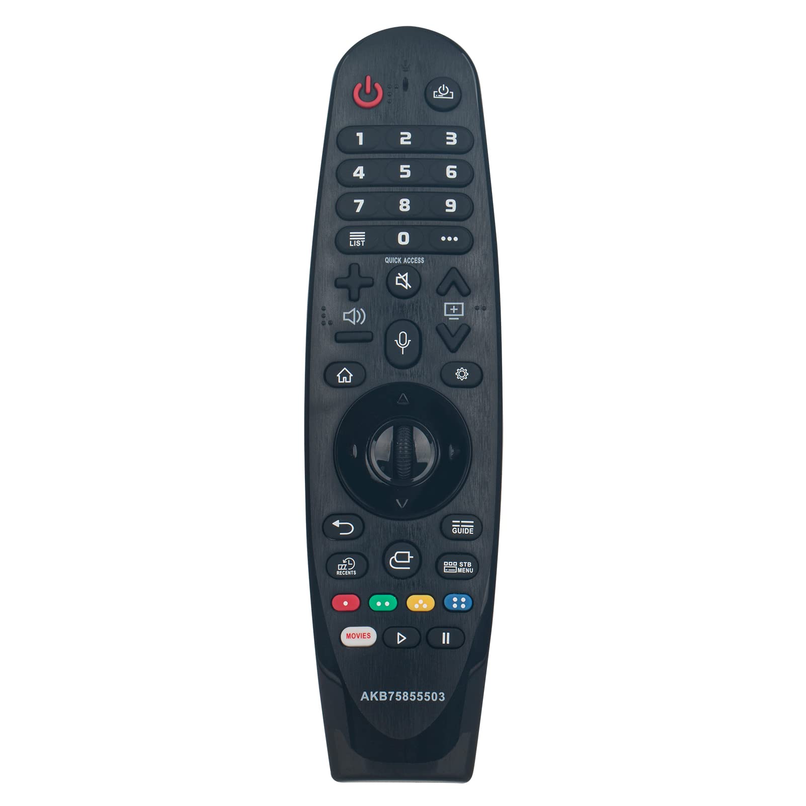 VINABTY AKB75855503 MR20GA Replacement Voice Remote Control Compatible with LG TV UN74 UN804 UN81 UN73 UN85 804 UN80 UN71 MR20GA AKB75855503 AN-MR20GA