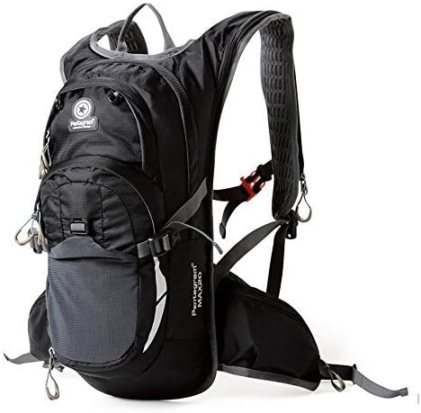 Eazeehome 20L Ultralight Cycling Backpack Bicycle Bag Rucksack Knapsack Waterproof Shockproof Outdoor Climbing Hiking Running with Sports Bandana (BLACK)