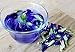 GOOD ACTIVE Dried Blue Butterfly Pea flower tea 100% (Clitoria ternatea flowers) Herbs Herbal healthy tea drink recipes food coloring Antioxidants aging 100g